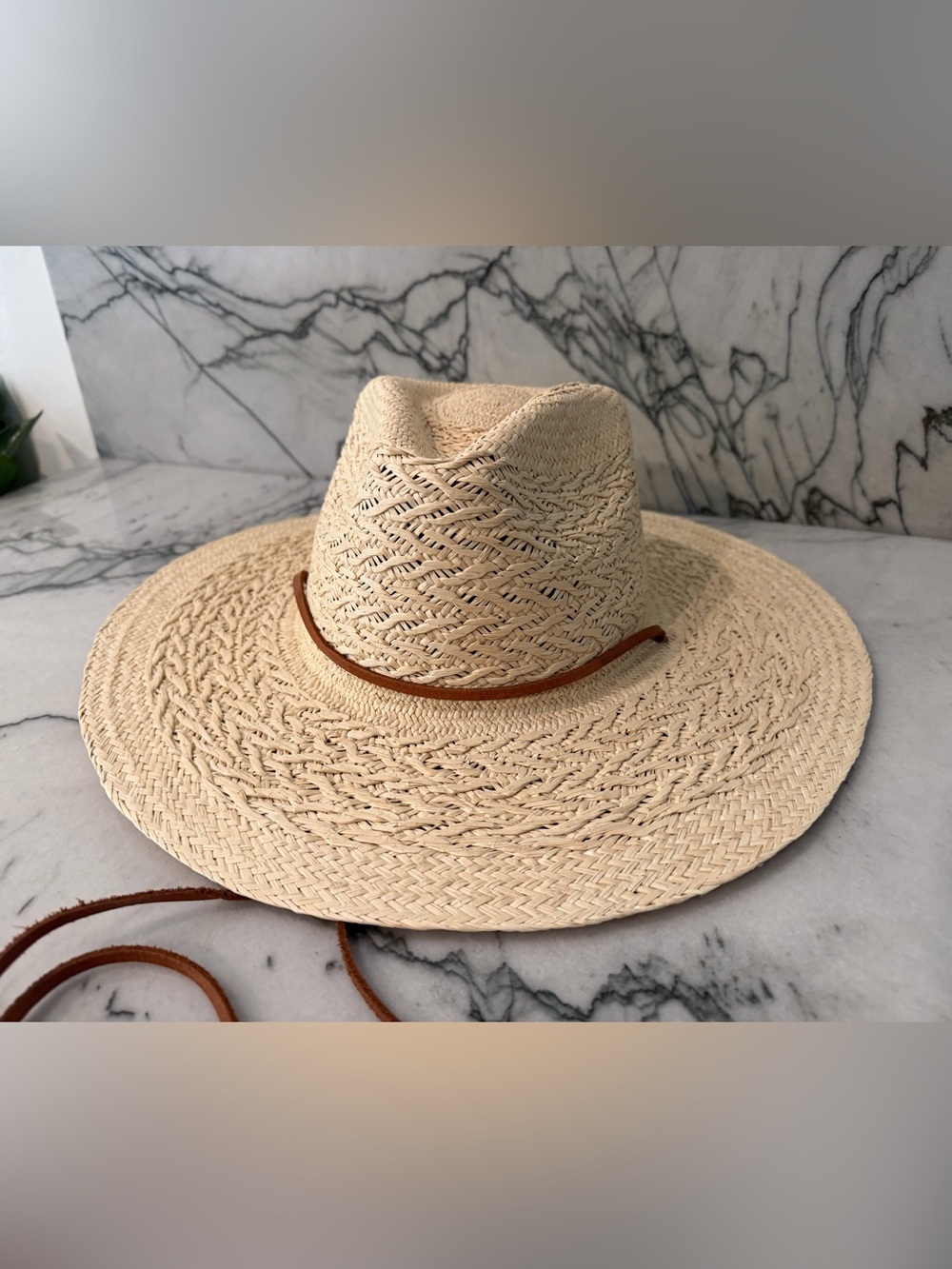 Minga Braided Ranchera Straw Hat Large